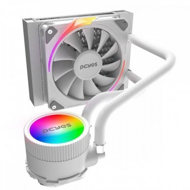 ARGBSF3120WGBR PCYES Watercooler Sangue Frio 3 ARGB White Ghost 120mm