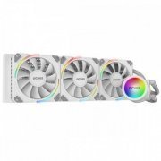 PCYES Watercooler Sangue Frio 3 ARGB White Ghost 360mm TDP 350W compatível com processadores Intel e AMD
