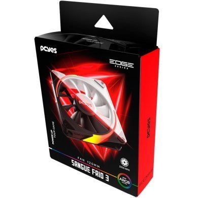 ARGBSF3WGBR PCYes cooler Sangue Frio 3 ARGB white ghost 120mm