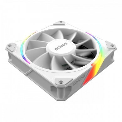 PCYes cooler Sangue Frio 3 ARGB white ghost 120mm reverso