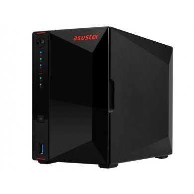 AS5202T Asustor NAS 2 Baias Sata3 Até 28TB