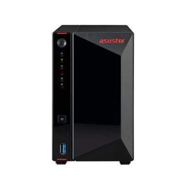 AS5202T Asustor NAS 2 Baias Sata3 Até 28TB