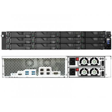 AS6212RD Asustor NAS 12 Baias Rack Até 168TB