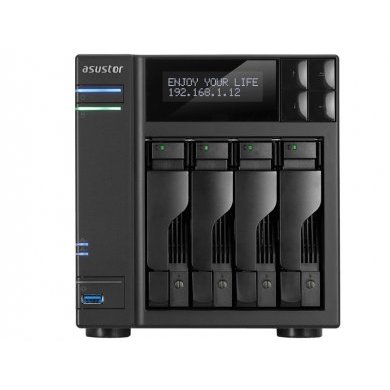AS6404T Asustor SISTEMA DE BACKUP NAS J3455 1.5GHZ