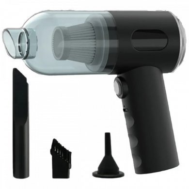 AS-228 Aspirador premium portátil sem fio recarregável preto