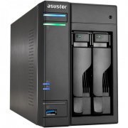 Unidade NAS Asustor 2 Baias Sata USB 2.0/3.0 Suporta discos 2.5 / 3.5 SATA II/III or SSD x 2 (HDs não inclusos