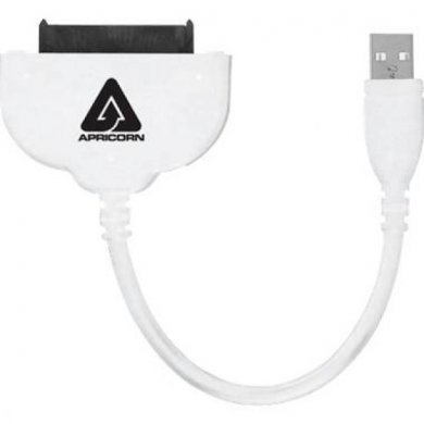 ASW-USB-25 Apricorn Adaptador USB 2.0 para HD 2.5 Polegas