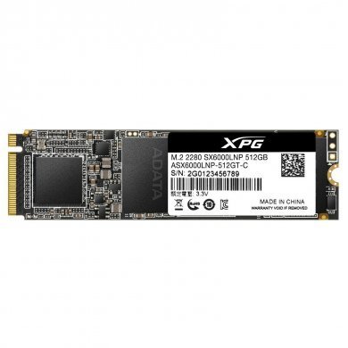 ADATA SSD 512GB M.2 NVMe XPG SX6000 Lite