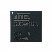 Atmel Microcontrolador MCU 32bit 512KB LQFP-144 AVR32 UC3 A0 Series