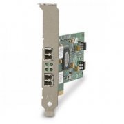 Placa de Rede Allied Telesis Fibra LC-SX 2x Fibra Óptica LC 1000Base-SX PCI Express x4 Low Profile Bracket (De