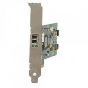 Placa de Rede Allied Telesis AT-2972SX-901, 1x Fibra Ó Interface: PCI Express x1, Interface/Porta: 1x LC, Rede