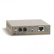 Conversor de Mídia Allied Telesis de 100BaseTX (RJ45) para 100BaseFX (ST) (2KM), Interfaces/Ports: 1 x RJ-45 , 1 x ST, 100Base-TX UTP