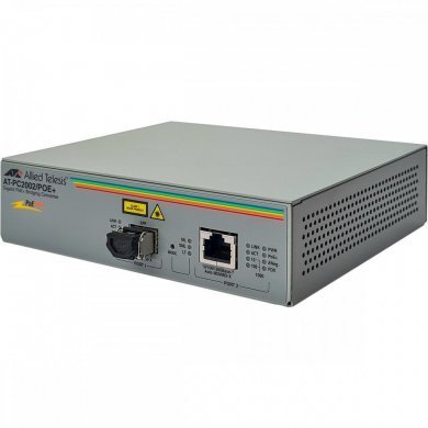 Allied Telesis Conversor Mídia Gigabit PoE SFP