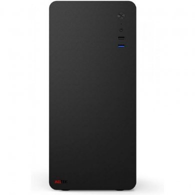 ATK20 Alltek gabinete micro ATX/ITX mid tower preto