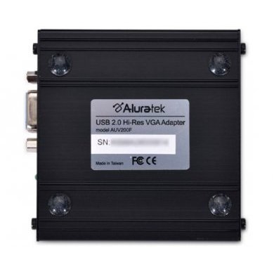 AUV200F Aluratek Conversor USB 2.0 para VGA Alta Resol.