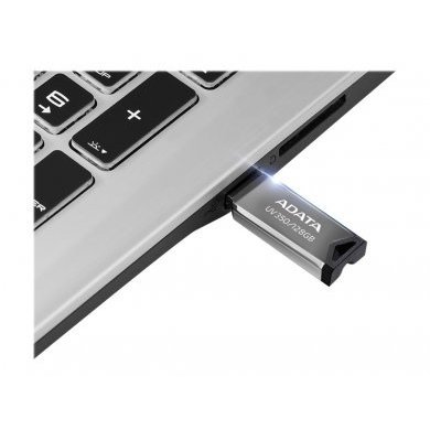 AUV350128GRBK Adata  Pen Drive AU350 128GB 3.2 PRATA