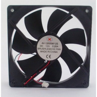 AV-12025M12S Fan Cooler Brushless 7 Pás DC 5 volts