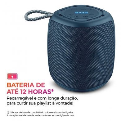 AWS-SP-03-BL Aiwa caixa bluetooth SP-03 IPX4 RGB 15W azul