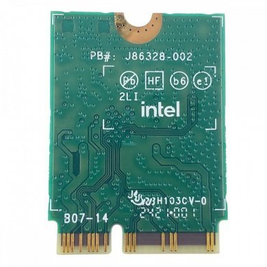 AX201NGW Placa Wi-Fi Intel original Bluetooth 5.2 Wlan 2.4