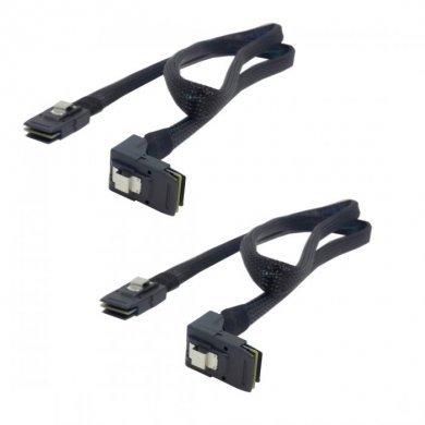 AXXCBL585MSMR Intel kit 2x cabos SAS SFF8087 para SFF-8087