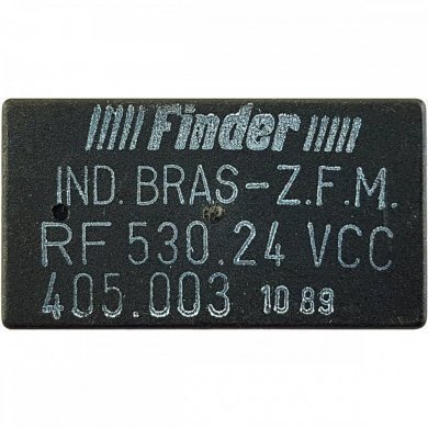 Rele A.ZETTLER 530 24 VCC 5 terminais