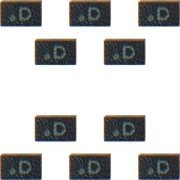 10x Diodo Supressor ESD DFN1006 P2X marcação no componente: D