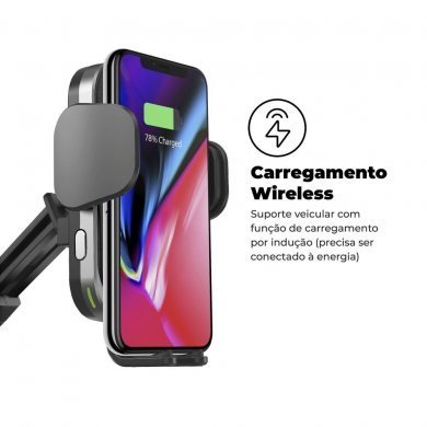 AZU4DC4K4 Gorila Shield Suporte Carregador Veicular Tank Car