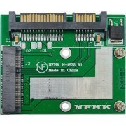 Adaptador SSD mSATA para SATA 22 Pinos 7mm Mini PCI-E ...