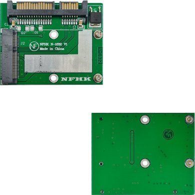 B00SWPFHO4 Adaptador SSD mSATA para SATA 22 Pinos 7mm