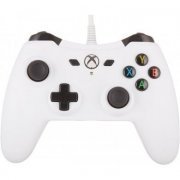 Amazon Xbox One Controle Wired Cor Branco com Cabo de 2,8m Compatível com PC