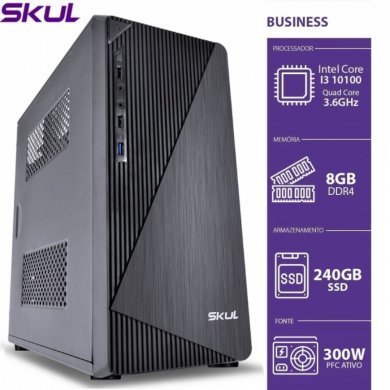 B101001208 Skul Computador Business B300 Intel Core I3