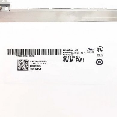 B140XTT0.1 Tela Led 14 POLEGADAS 1366X768 40 PINOS
