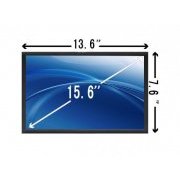 Tela Notebook LCD 15.6 Polegadas 1366x768 pixel WXGA HD, TFT Active Matrix 1CCFL, Widescreen, Conector 30 pino