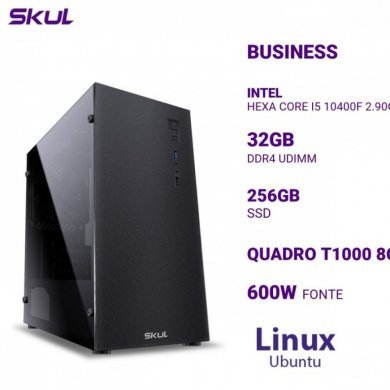 B27866146391 Skul Computador Business B500 Intel Core I5-10400F