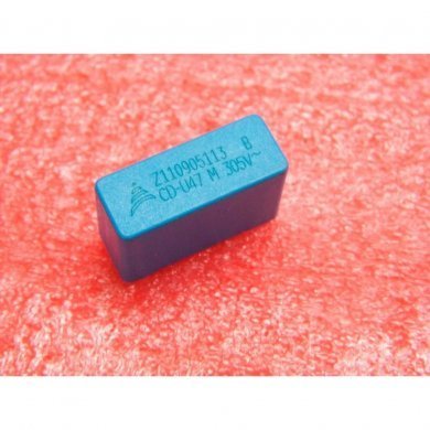 CAPACITOR POLIESTER 0.47UF 470NF 305VAC 22.5mm