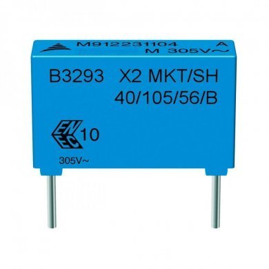 B32933A3474M000 CAPACITOR POLIESTER 0.47UF 470NF 305VAC 22.5mm