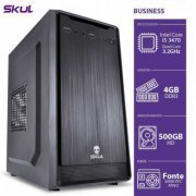 Skul Computador Business B500 Intel Core I5 3470 3.2GHZ 4GB DDR3 HD 500GB HDMI/VGA FONTE 300W PFC Ativo