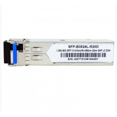 SFP BI-DIRECIONAL WDM TX1310/1550NM 20km LC Par