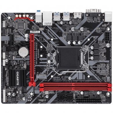 B365M-GAMING-HD Gigabyte Placa Mãe Intel DDR4 266Mhz LGA 1151
