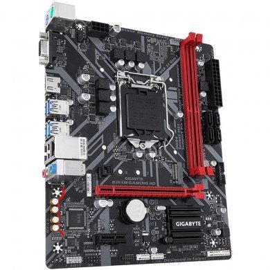 B365M-GAMING-HD Gigabyte Placa Mãe Intel DDR4 266Mhz LGA 1151