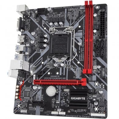B365M-GAMING-HD Gigabyte Placa Mãe Intel DDR4 266Mhz LGA 1151