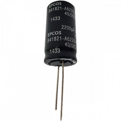B41821-A6228-M Capacitor eletrolitico EPCOS 2200uF 50V