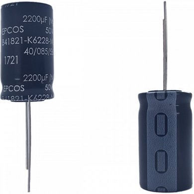 Capacitor eletrolitico EPCOS 2200uF 50V