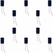 Capacitor eletrolitico EPCOS 220uF 63V (Kit 10x) 20% 