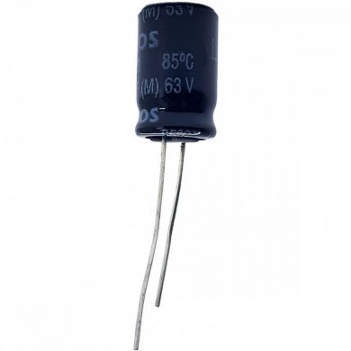 Capacitor eletrolitico EPCOS 220uF 63V (Kit 10x)