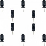 Capacitor eletrolitico 47uf 25v (Kit 10 unidades) Kit com 10 unidades