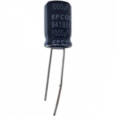 B41851A4108M-KIT10 Capacitor eletrolitico EPCOS 1000UF 16V (Kit 10x)