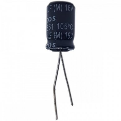 B41851A4108M-KIT10 Capacitor eletrolitico EPCOS 1000UF 16V (Kit 10x)