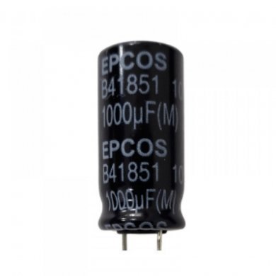 EPCOS CAPACITOR ELETROLICO 1000UF 25V (Kit 10x)