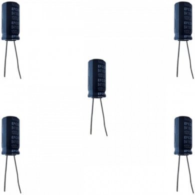 B41858C7108M-KIT5 Capacitor eletrolitico EPCOS 1000uF 35V (Kit 5x)